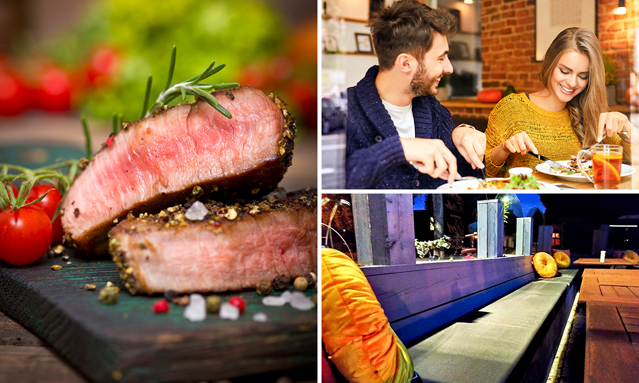 2- of 3-gangenlunch of -diner à la carte