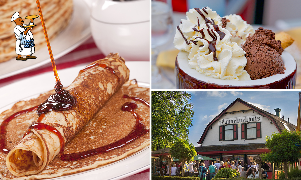 2-gangenlunch of 3-gangendiner bij 't Pannekoekhuis Sturms