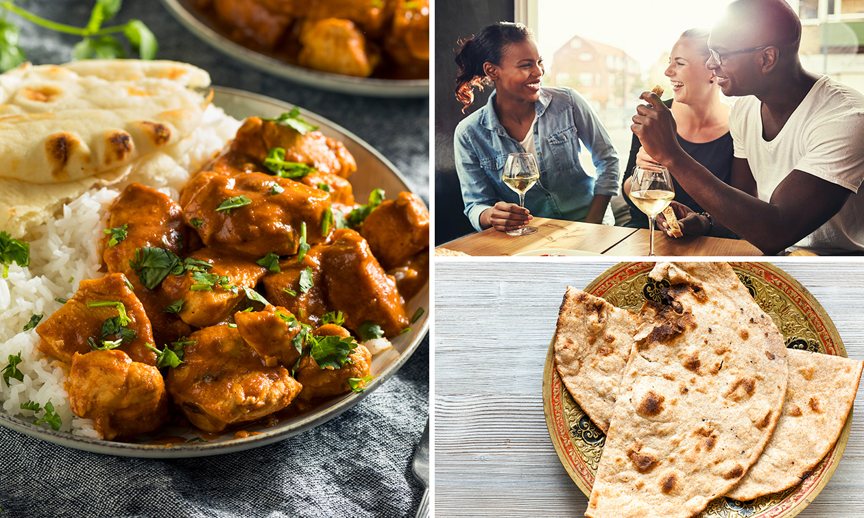 3-gangen keuzediner bij Taste of India