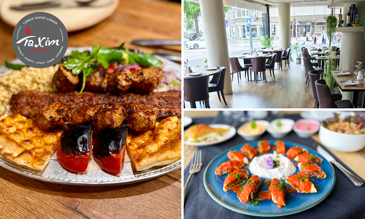 Turks 3-gangen keuzediner bij Taxim Restaurant in Heerlen