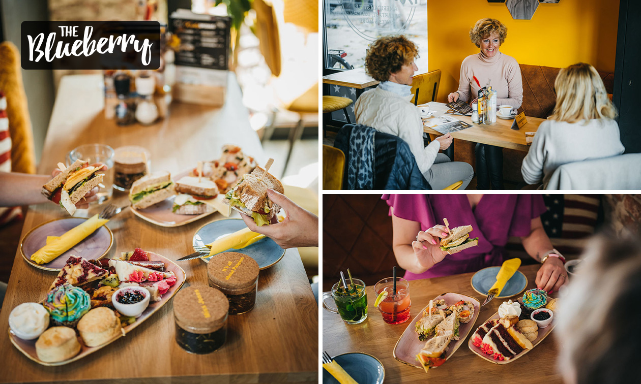 Amerikaanse winter high tea (1,5 uur) bij The Blueberry Nijkerk