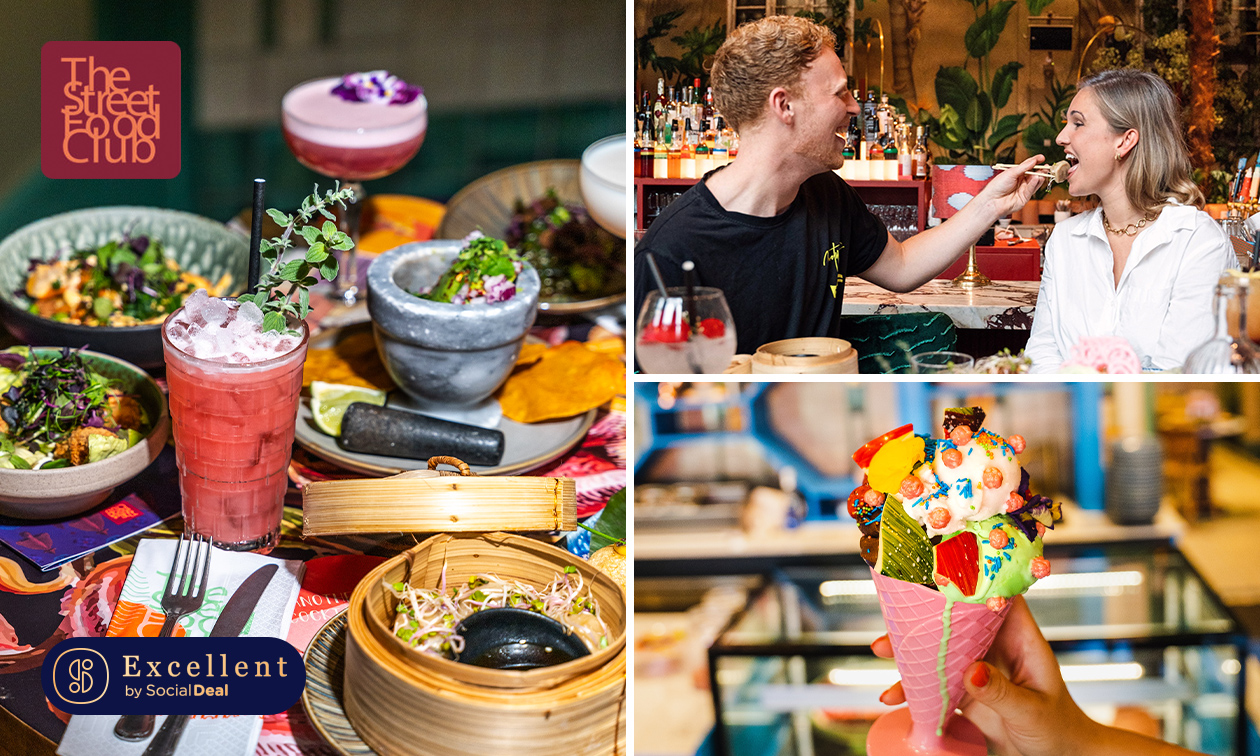 3-gangen 'Around the world'-diner bij The Streetfood Club Utrecht