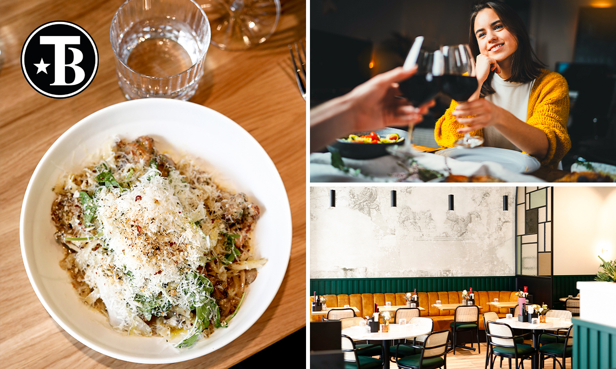 3-gangen keuzediner bij Trattoria Boretti in Mechelen