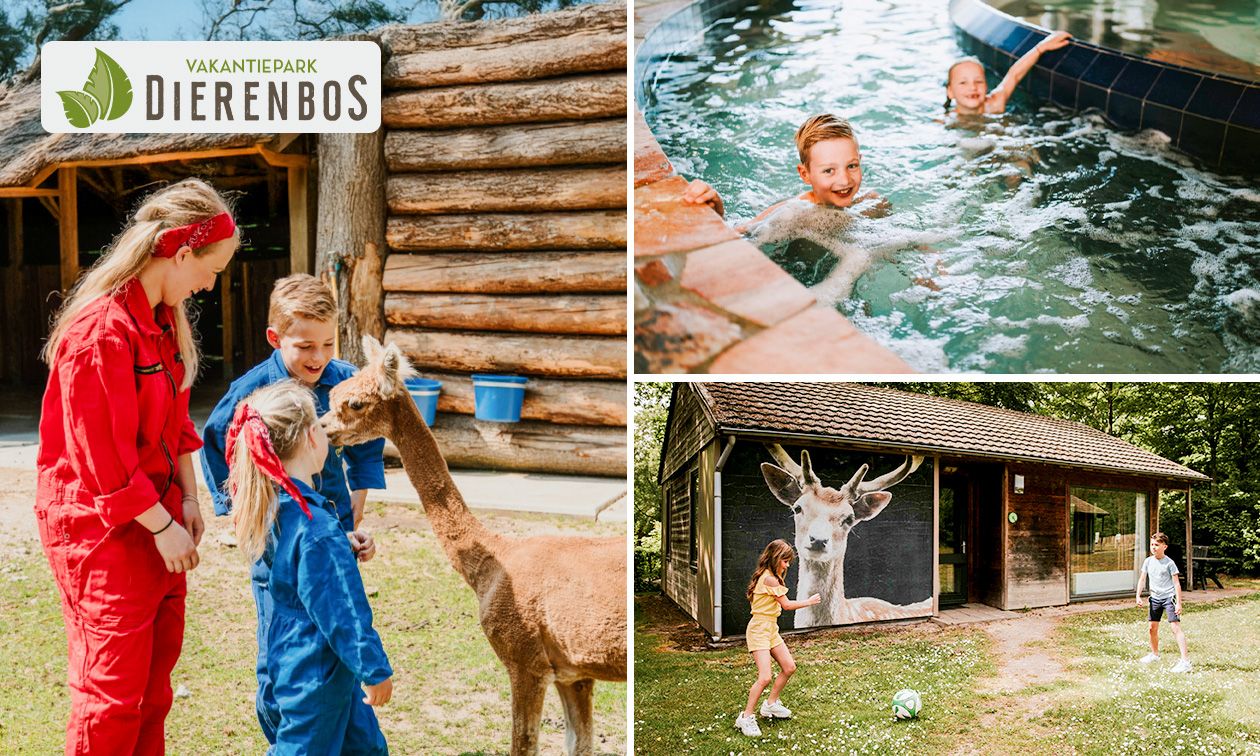 Vakantiepark Dierenbos, Midweek of weekend weg (voor 3 tot 6 pers.) bij ...