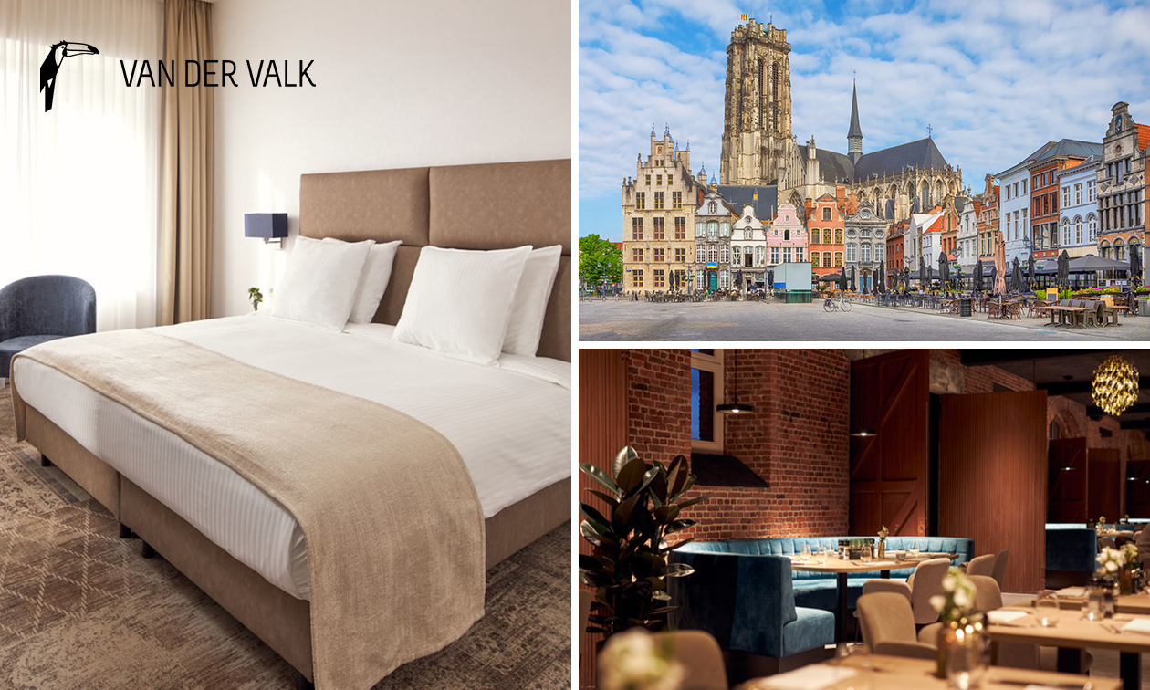 Van der Valk Hotel Mechelen, Nuit pour 2 + petitdéjeuner + checkout
