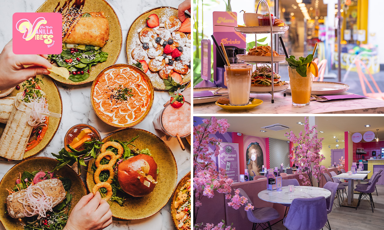 Ontbijt-etagère naar keuze bij Vanilla Vibes Café