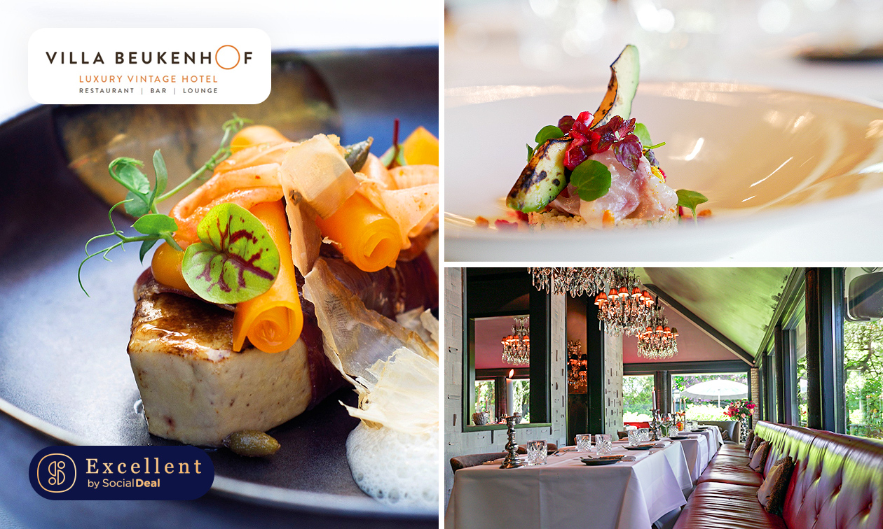 3-gangenlunch van de chef bij Villa Beukenhof