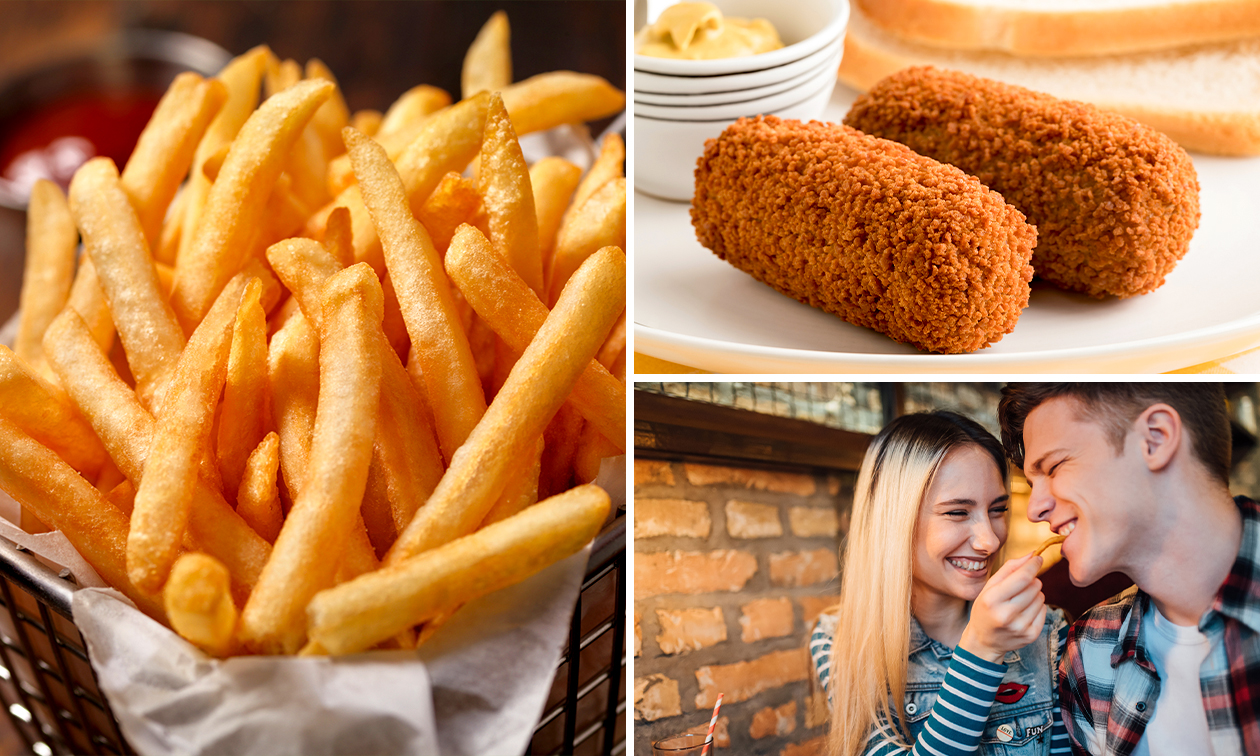 Friet + snack + saus naar keuze bij Willem’s Corner
