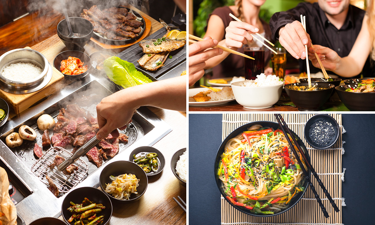 Koreaanse BBQ met voorgerecht naar keuze