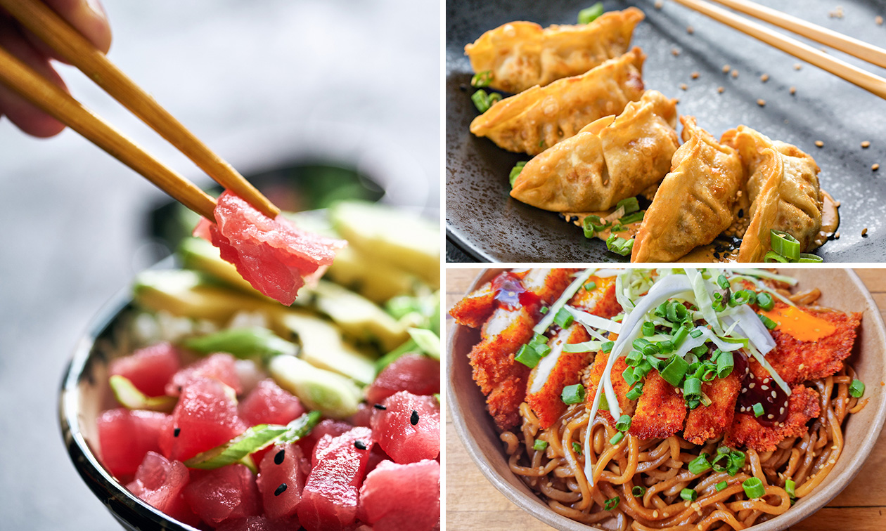 Aziatische 2-gangen keuzelunch of -diner